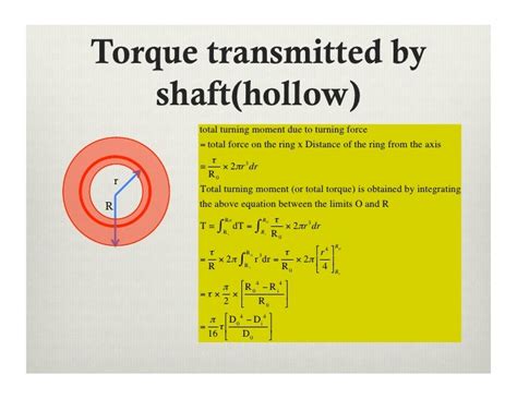 torsional stiffness of solid shaft